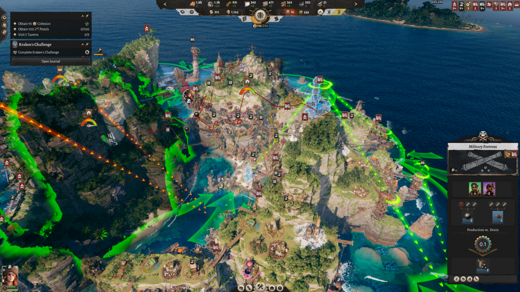 Corsair Cove pirate fortress